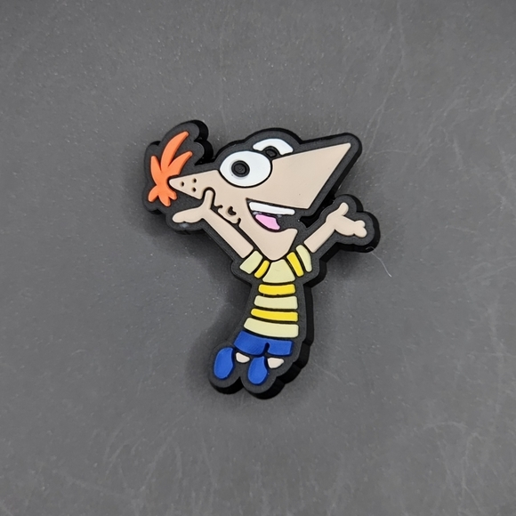 (5/$15) Phineas Flynn Croc Charm - Picture 1 of 2